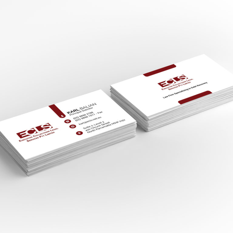 Business cards Standard example by Minuteman Press Parramatta