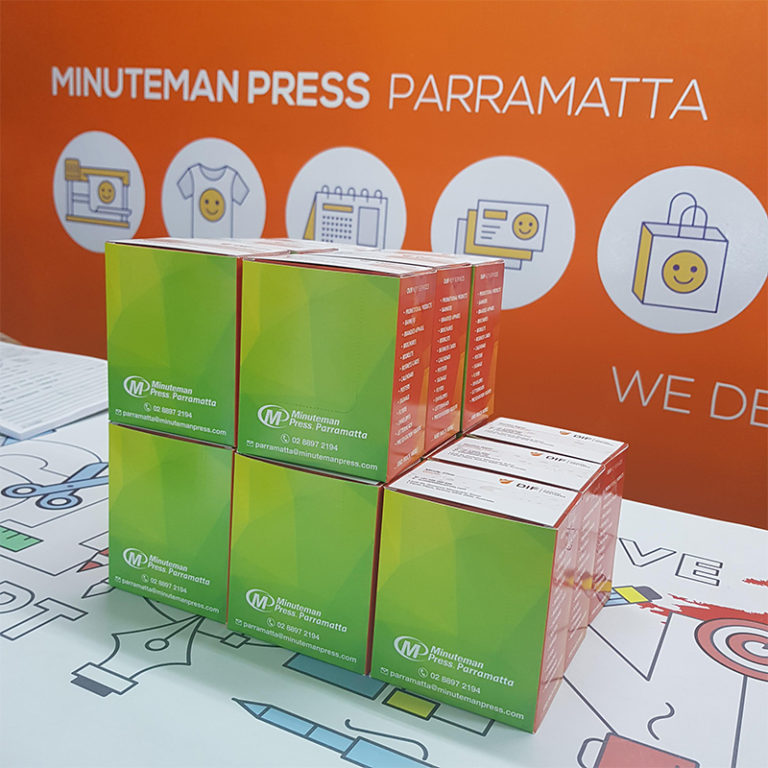 Business cards Standard example by Minuteman Press Parramatta